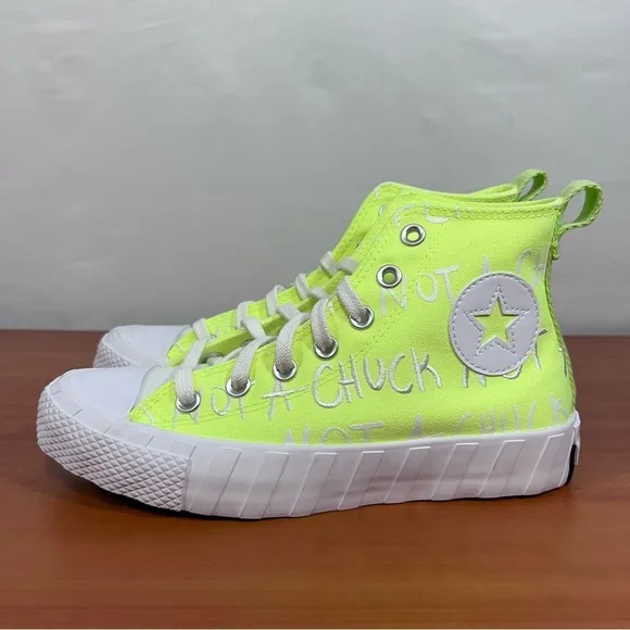 Converse ‘UNT1TL3D’ Not a Chuck Hi Volt Glow Shoe Size 5 or 7 #B1145
