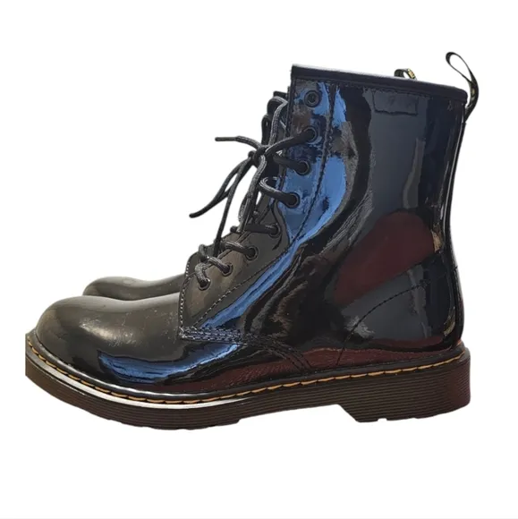 COPY - Dr. Martens 1460Y Patent Leather Lace Up Boots