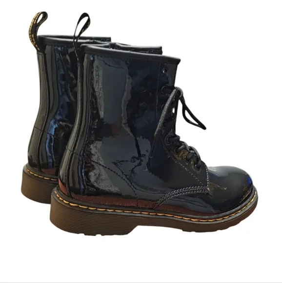 COPY - Dr. Martens 1460Y Patent Leather Lace Up Boots