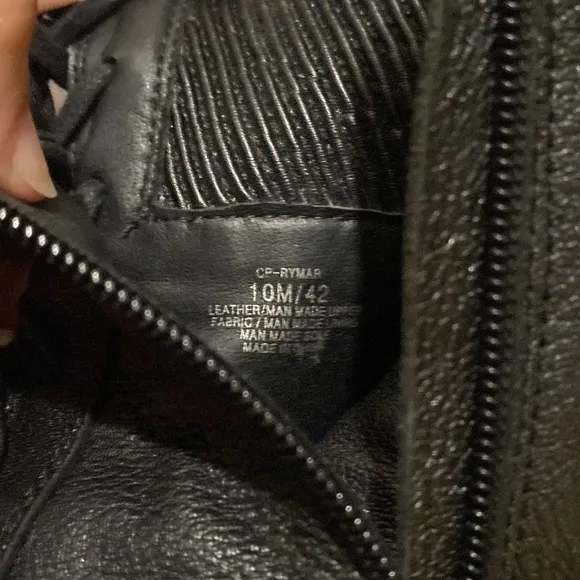 Corso Como lace up zippered combat boots