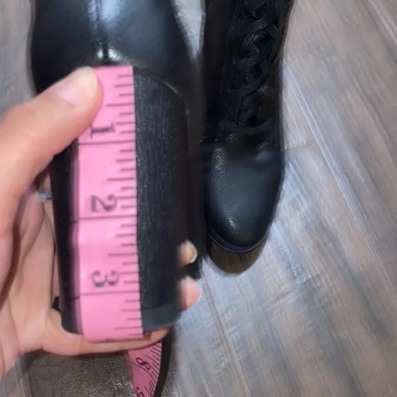 Corso Como lace up zippered combat boots