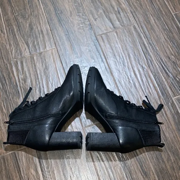 Corso Como lace up zippered combat boots
