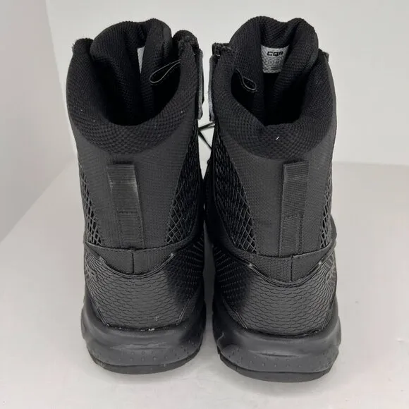 CQR Brand  Mens CQBZ305 Black Lace Up Durable Size 14 Tactical Combat Boots