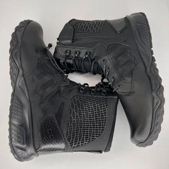 CQR Brand  Mens CQBZ305 Black Lace Up Durable Size 14 Tactical Combat Boots