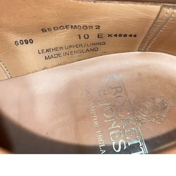 Crockett &amp; Jones Sedgemoor Brown Suede Leather Oxford Shoes   Size: UK 10 /US 11