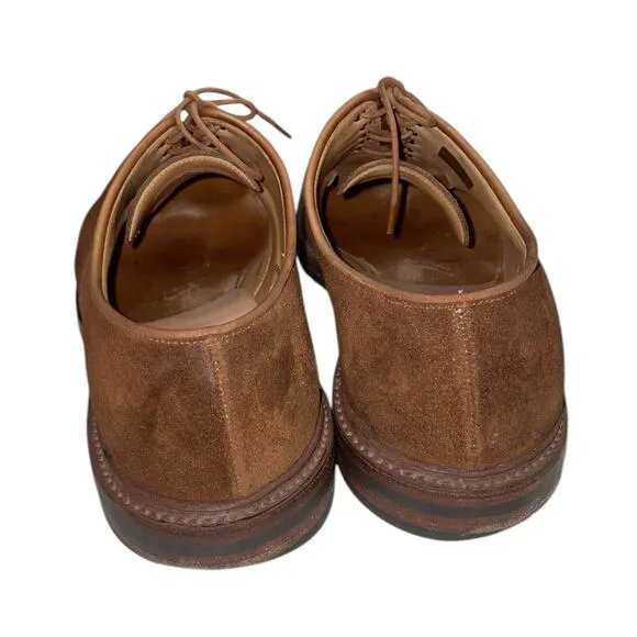 Crockett &amp; Jones Sedgemoor Brown Suede Leather Oxford Shoes   Size: UK 10 /US 11