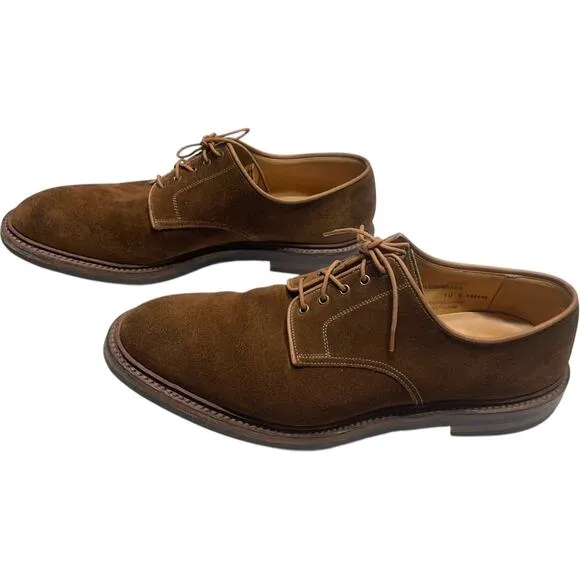 Crockett &amp; Jones Sedgemoor Brown Suede Leather Oxford Shoes   Size: UK 10 /US 11