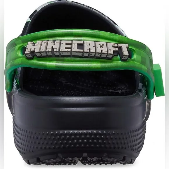 Crocs Adult Classic Minecraft Unisex Clog Shoes (Size 9 Women or 7 Men)
