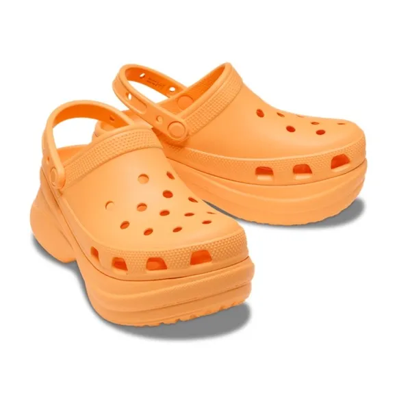 Crocs Classic Bae Clogs Platform Shoes Womens Size 9 Slip COMING SOON IN ORANGE