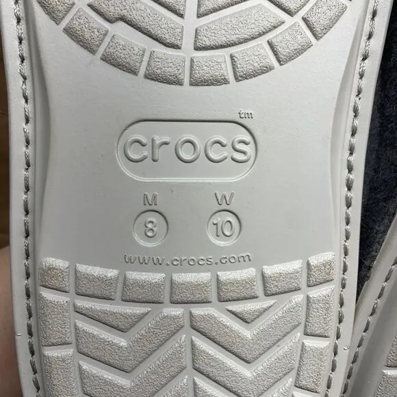 CROCS Mens 8 / Womens 10 Classic Convertible Slipper Shoes 205837-060