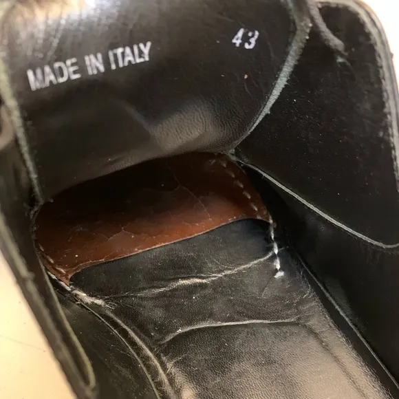 D&amp;G Black Oxford Shoes