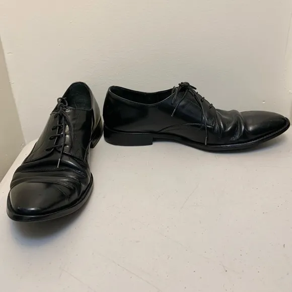 D&amp;G Black Oxford Shoes