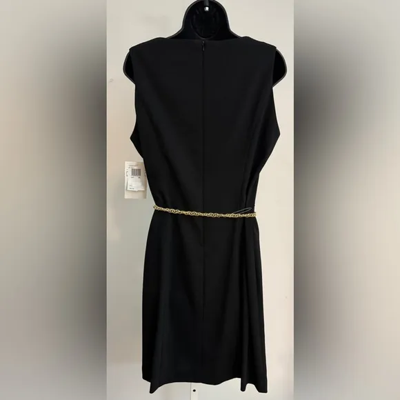➕Dani Max Sleeveless Sheath Dress. Color: Black. Size: 14