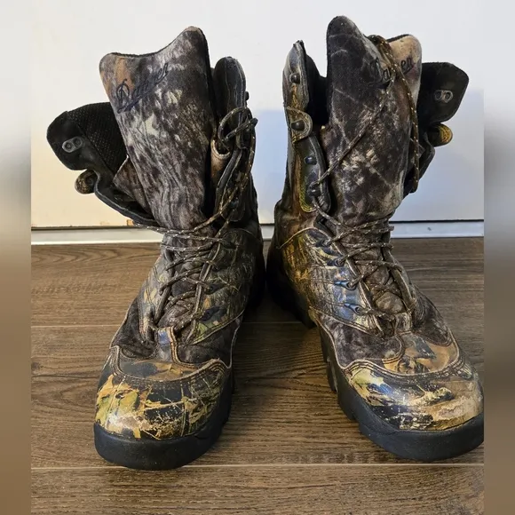 Danner Men's 8&quot; Kestrel GTX MOBU 600G Lace-Up Camo Hunting Boots Size 11