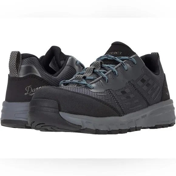 Danner Run Time 3” Dark Shadow Composite Toe Shoes   Boots Size 8