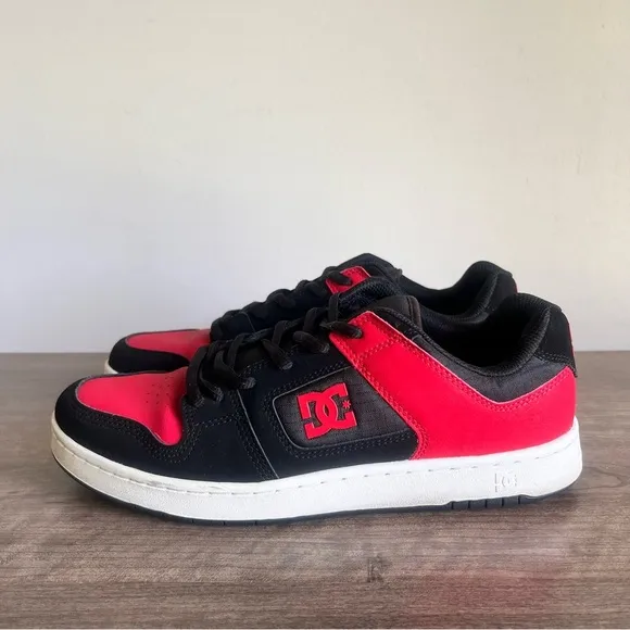 DC Manteca 4 Black Athletic Red Men's Shoe Size 11 #B1517
