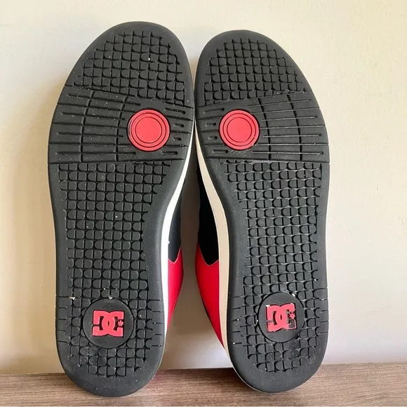 DC Manteca 4 Black Athletic Red Men's Shoe Size 11 #B1517