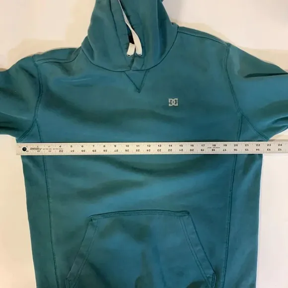 DC Shoes Men's Classic Cotton Pullover Logo Drawstring Hoodie SIze M