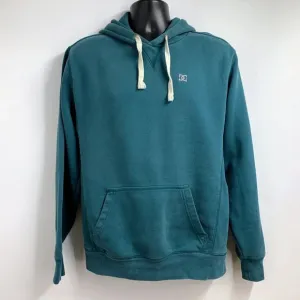 DC Shoes Men's Classic Cotton Pullover Logo Drawstring Hoodie SIze M