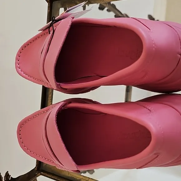Desigual Maitrepierre Platform Leather Moccasins Women, Cow Leather - Pink (6)