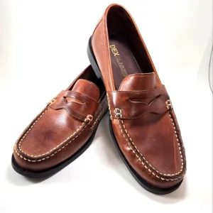 Dex Classic Men's Shoes Size 11.5 Leather Loafer Boat Shoe Excellent Condition