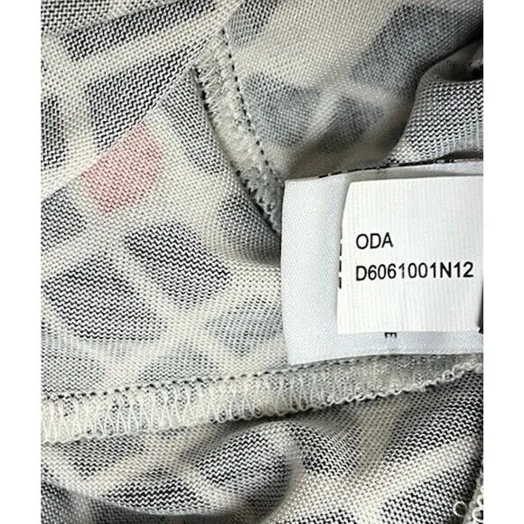 Diane Von Furstenberg DVF Oda 100% Silk Draped Dress Short Sleeve Size 6