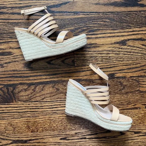 Diane von Furstenberg Gabby Platform Sandal Wedges 8