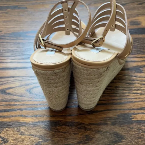 Diane von Furstenberg Gabby Platform Sandal Wedges 8