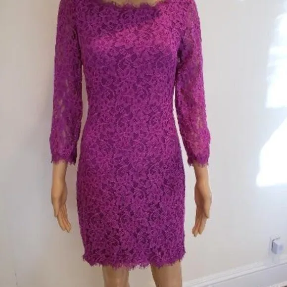 DIANE VON FUSTENBERG LACE DRESS