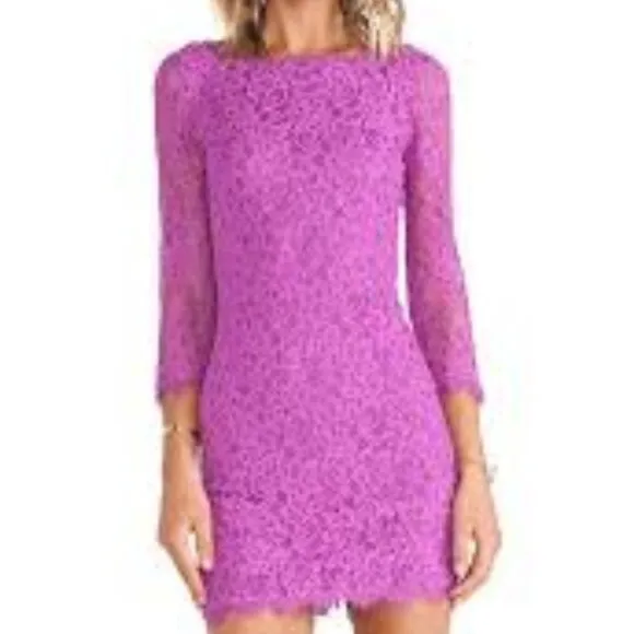 DIANE VON FUSTENBERG LACE DRESS