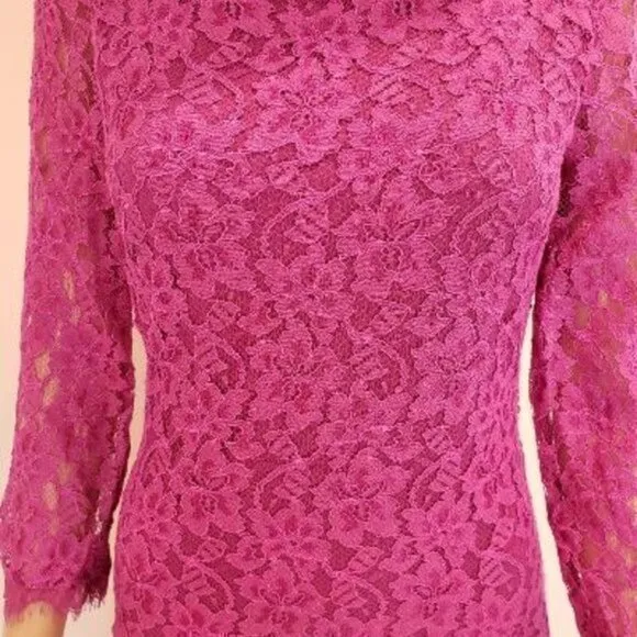 DIANE VON FUSTENBERG LACE DRESS