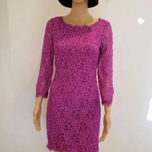 DIANE VON FUSTENBERG LACE DRESS