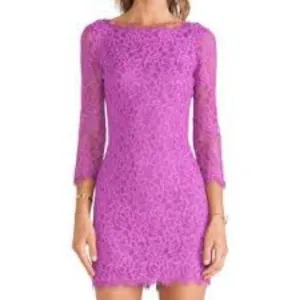 DIANE VON FUSTENBERG LACE DRESS
