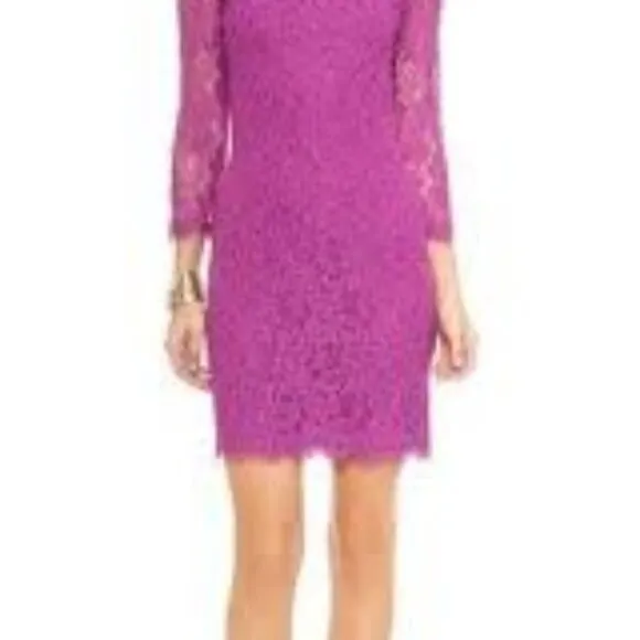 DIANE VON FUSTENBERG LACE DRESS