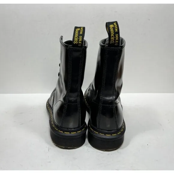 Doc Dr. Martens 1460 Womens Size 9 Leather Combat Moto Boots Shoes