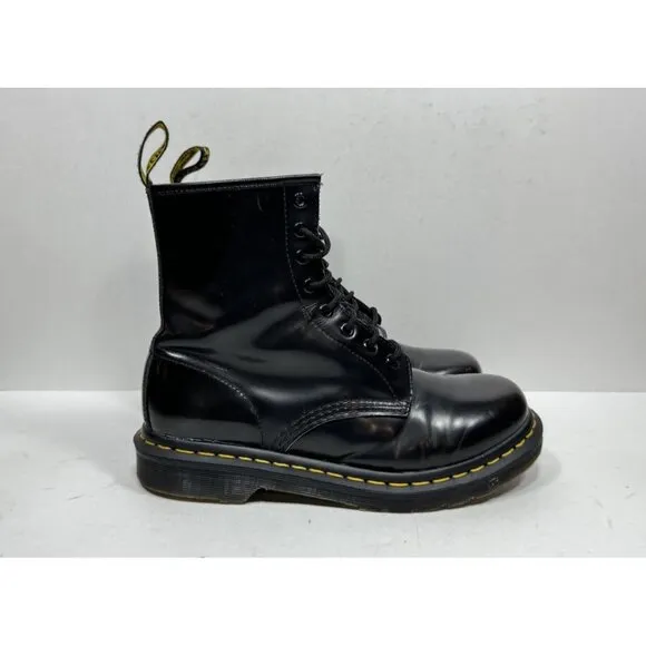 Doc Dr. Martens 1460 Womens Size 9 Leather Combat Moto Boots Shoes