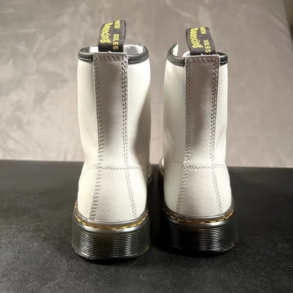 Doc Marten Zavala Boots Women's 6 White Combat Punk Boots