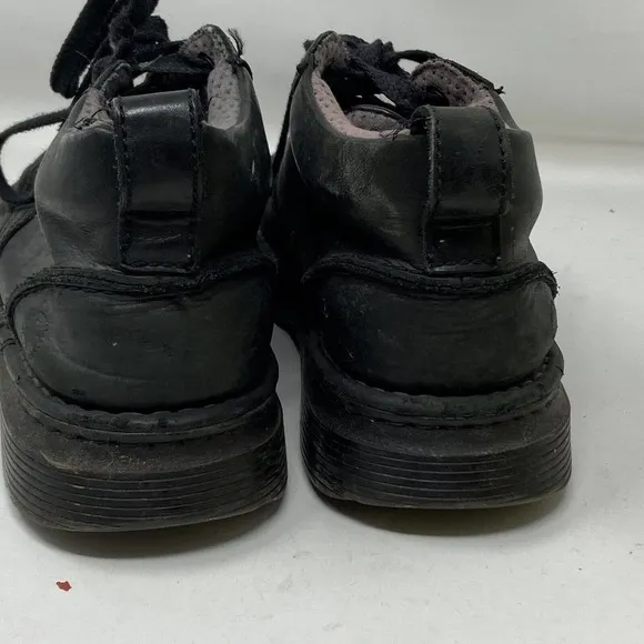 Doc Martens Black Leather Lace Up Ankle Boots