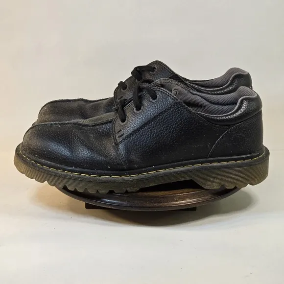 Doc Martens Marchant Mens Size 11 Oxford Shoes Split Toe Pebbled Leather Dress