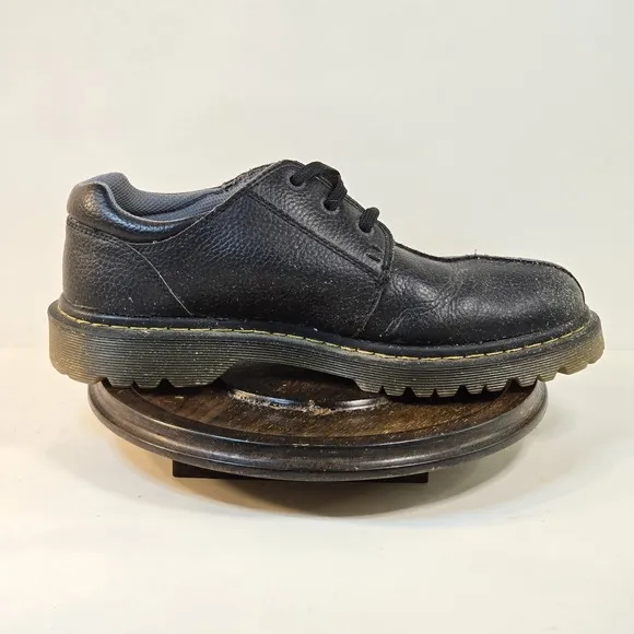 Doc Martens Marchant Mens Size 11 Oxford Shoes Split Toe Pebbled Leather Dress