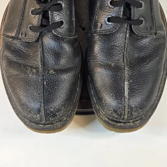 Doc Martens Marchant Mens Size 11 Oxford Shoes Split Toe Pebbled Leather Dress