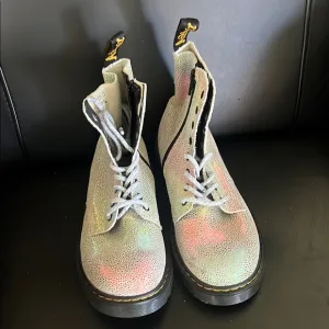 Doc Martins Iridescent Lace-Up Boots-NEW beautiful Boots