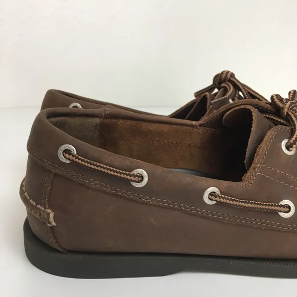 Dockers Mens Leather Vargas Boat Shoes Sz 9