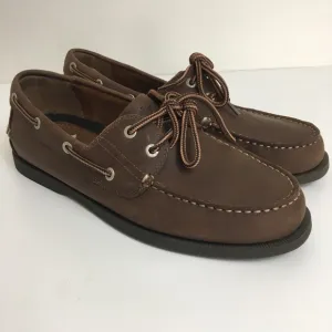 Dockers Mens Leather Vargas Boat Shoes Sz 9