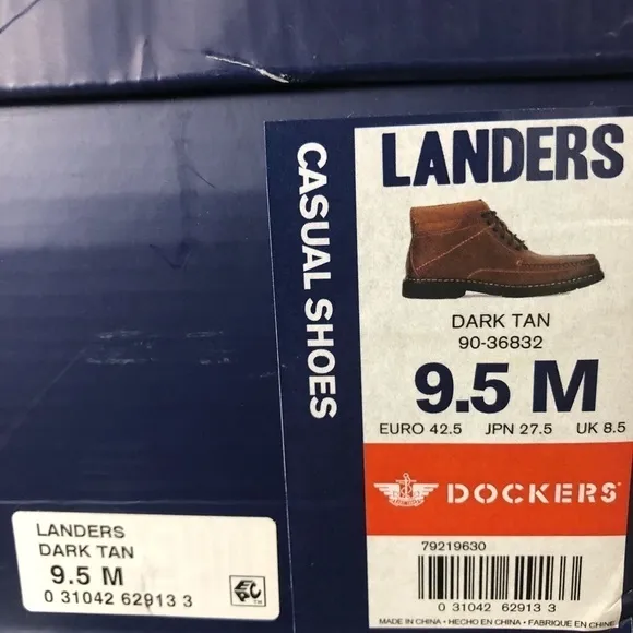 DOCKERS Rugged Lace Up Chukka Boots