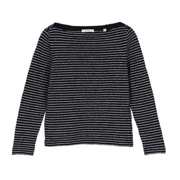Doen Arlana Knit Long Sleeve Top in Riviere Stripe NWT
