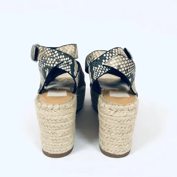 Dolce Vita  Carsie Olive Nubuck Leather Wedges