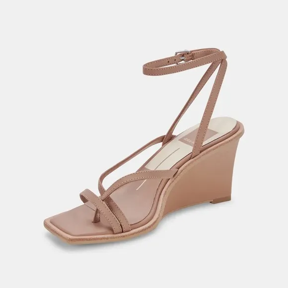 Dolce Vita Gemini Wedges in Cafe Leather 5