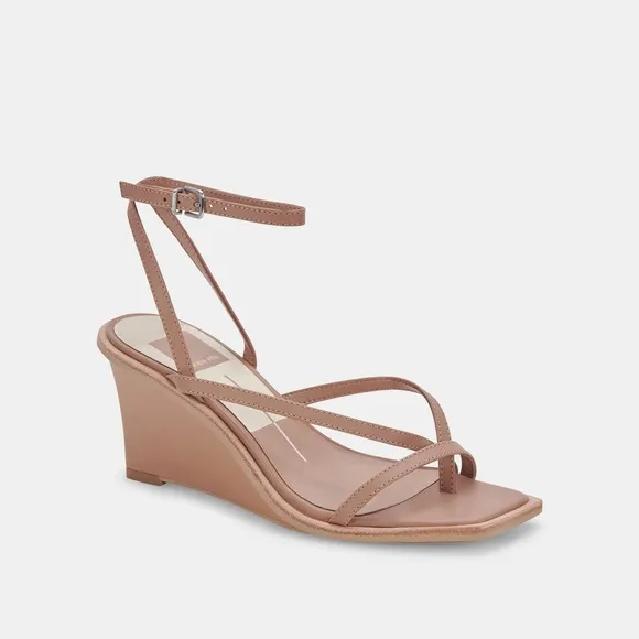 Dolce Vita Gemini Wedges in Cafe Leather 5