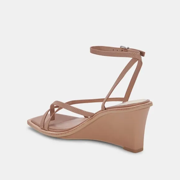 Dolce Vita Gemini Wedges in Cafe Leather 5